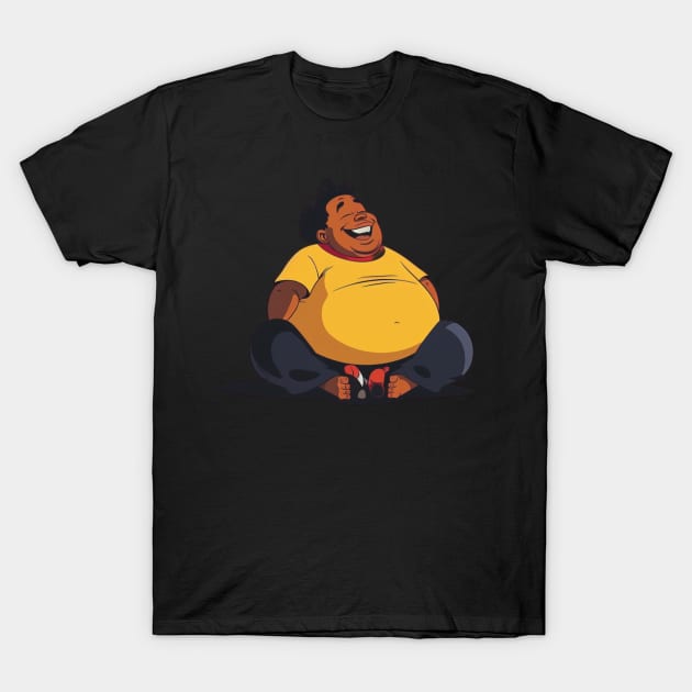 Fat Albert Public Reception T-Shirt by Kisos Thass